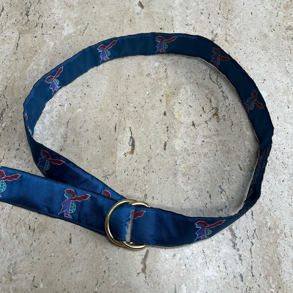 J. McLaughlin Vintage Belt with a Peg-leg Pirate Turtle Unisex Size Medium - Picture 2 of 4